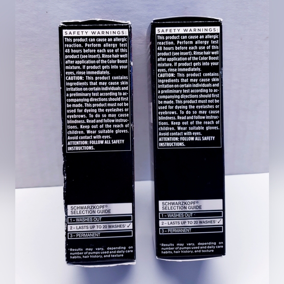 Schwarzkopf BROWN Color Boost Vibrancy Booster Up To 20 Washes (2 pack) - Picture 6 of 10